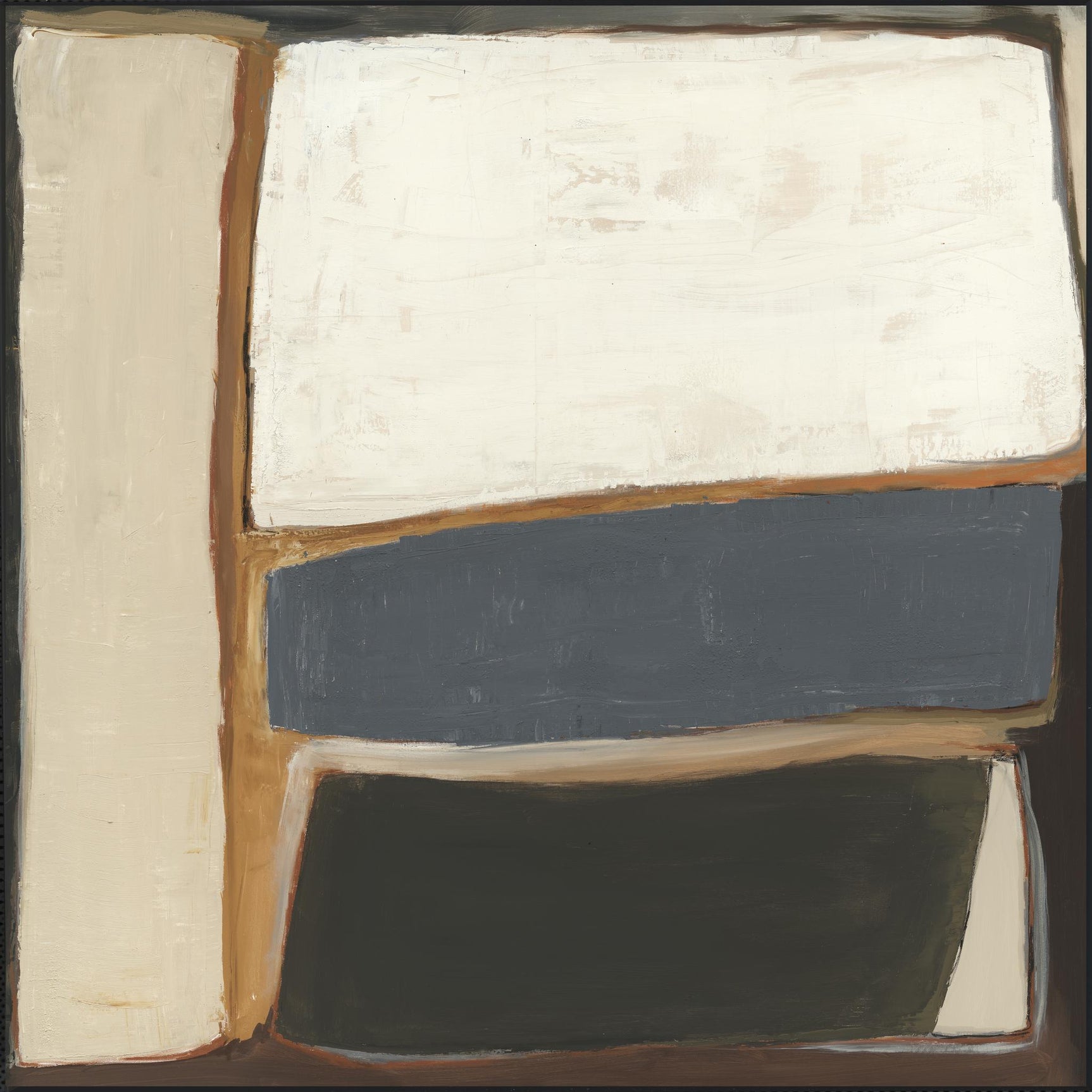 Roq I Beige Painting Art by Buddy Whitlock - Ornate Home