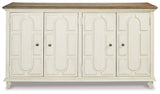 Roranville Antique White Accent Cabinet (Online Special Price) - Ornate Home