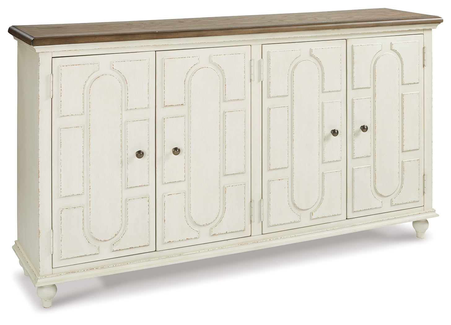 Roranville Antique White Accent Cabinet (Online Special Price) - Ornate Home