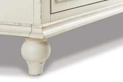 Roranville Antique White Accent Cabinet - Ornate Home