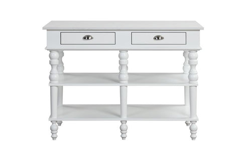 Rorratt Faux Marble & White Kitchen Island - Ornate Home