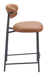 Rorun Brown Counter Stool (Set of 2) - Ornate Home