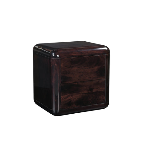 Rory Dark Brown Nightstand - Ornate Home