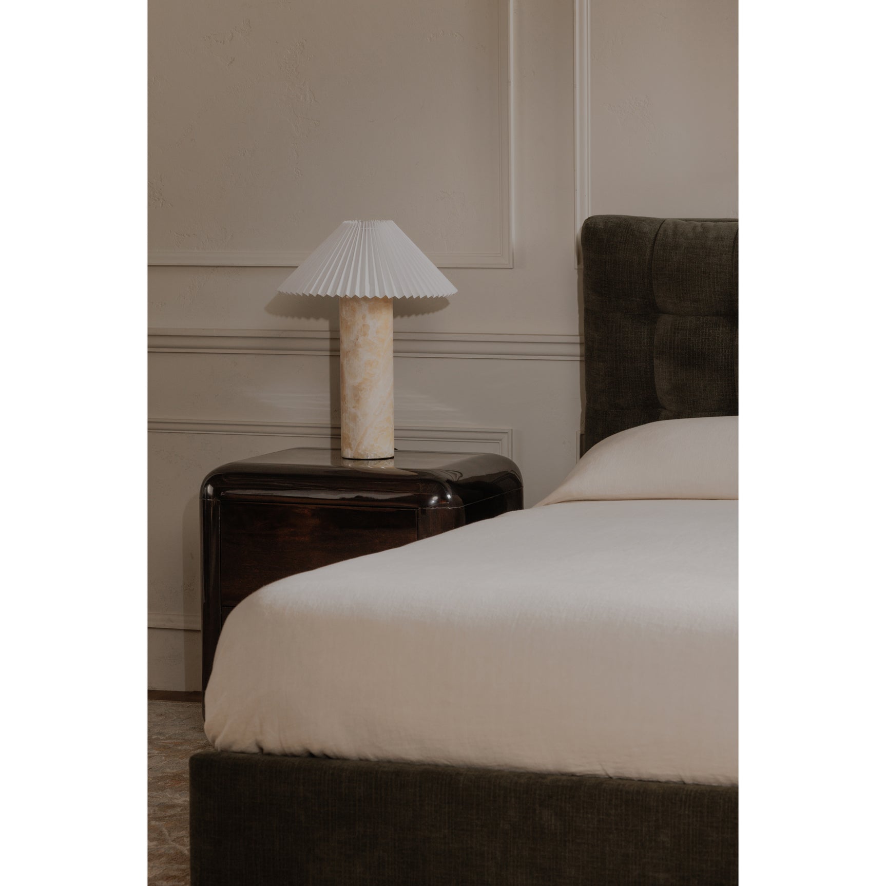 Rory Dark Brown Nightstand - Ornate Home