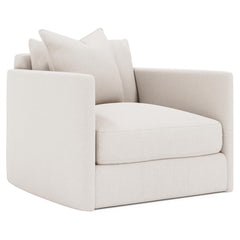 Rory Ivory Swivel Chair - Ornate Home
