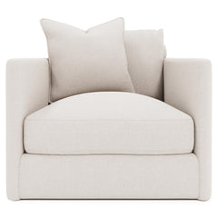 Rory Ivory Swivel Chair - Ornate Home