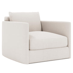 Rory Ivory Swivel Chair - Ornate Home