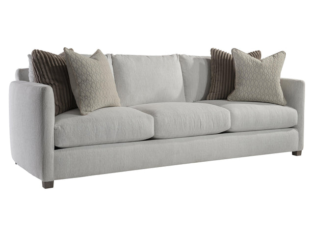 Rory White/Cream Fabric Sofa - Ornate Home