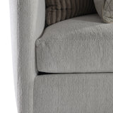 Rory White/Cream Fabric Sofa - Ornate Home