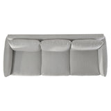 Rory White/Cream Fabric Sofa - Ornate Home