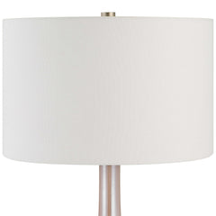 Rosa Pink Glass Table Lamp - Ornate Home