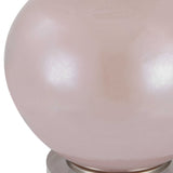 Rosa Pink Glass Table Lamp - Ornate Home