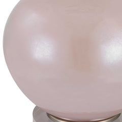Rosa Pink Glass Table Lamp - Ornate Home