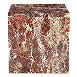 Rosa Rosso Levanto Marble Accent Table - Ornate Home