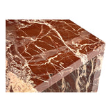 Rosa Rosso Levanto Marble Accent Table - Ornate Home