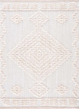 Rosales Cream High&Low Area Rug - Ornate Home