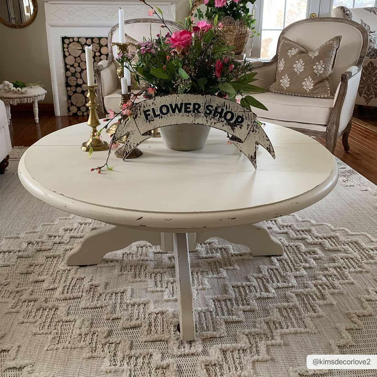 Rosales Cream High&Low Area Rug - Ornate Home