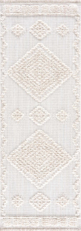 Rosales Cream High&Low Area Rug - Ornate Home