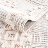 Rosales Cream High&Low Area Rug - Ornate Home