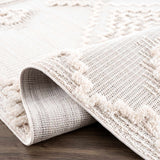 Rosales Cream High&Low Area Rug - Ornate Home