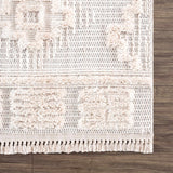 Rosales Cream High&Low Area Rug - Ornate Home