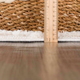 Rosales Cream High&Low Area Rug - Ornate Home