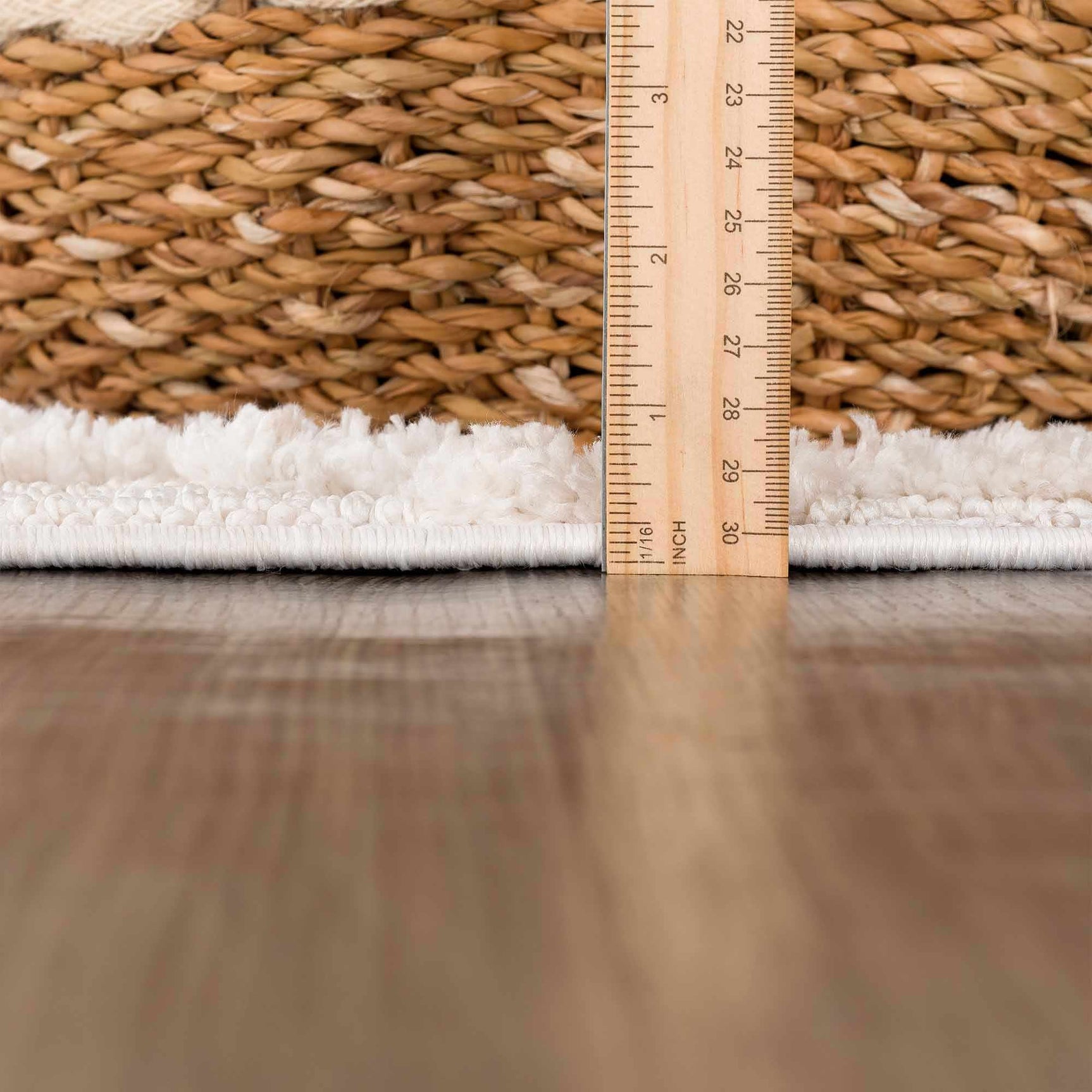 Rosales Cream High&Low Area Rug - Ornate Home