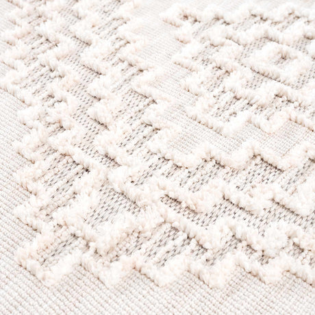 Rosales Cream High&Low Area Rug - Ornate Home