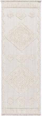 Rosales Cream High&Low Area Rug - Ornate Home