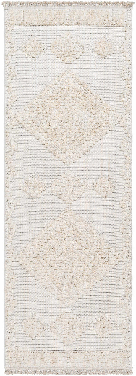 Rosales Cream High&Low Area Rug - Ornate Home