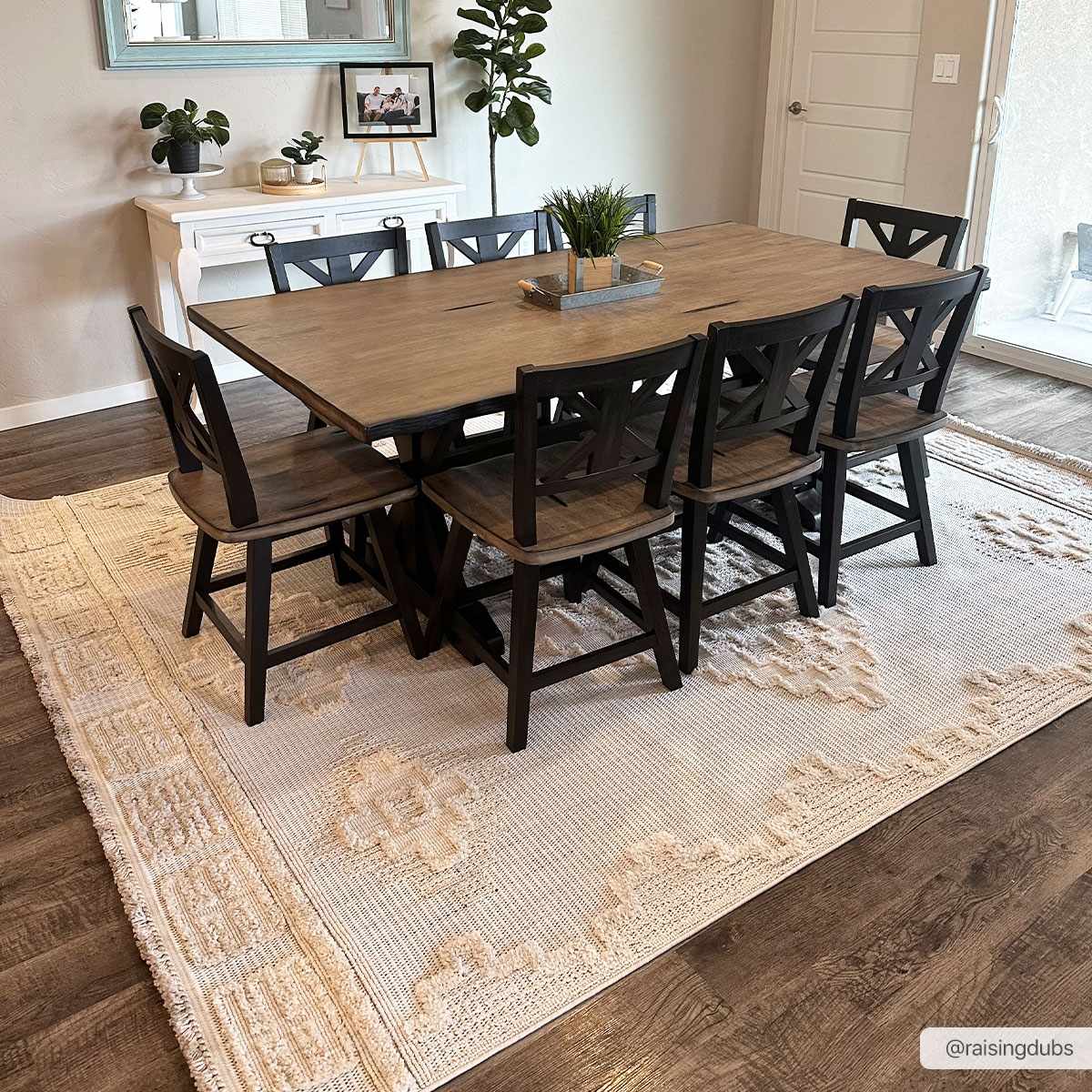 Rosales High-Low Rustic Rug - Ornate Home
