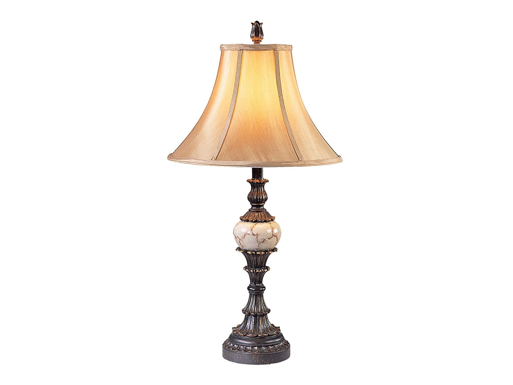 Rosalie Antique Black Table Lamp (Set of 2) - Ornate Home