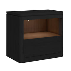 Rosalie Black 3-Piece Queen UPH Bedroom Set - Ornate Home
