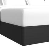 Rosalie Black 5-Piece Queen UPH Bedroom Set - Ornate Home