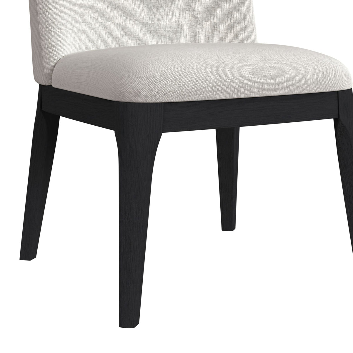 Rosalie Black 5-Piece Standard Height Dining Set with Table & Four Chairs - Ornate Home