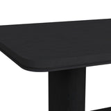 Rosalie Black 7-Piece Standard Height Dining Set - Ornate Home