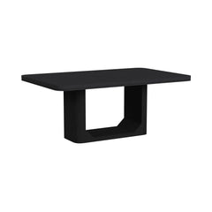 Rosalie Black 72" Rectangular Dining Table - Ornate Home