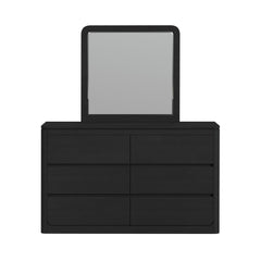 Rosalie Black Dresser & Mirror Set - Ornate Home