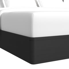 Rosalie Black King UPH Bed - Ornate Home