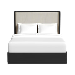 Rosalie Black Queen UPH Bed - Ornate Home