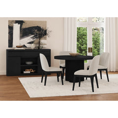 Rosalie Black Server - Ornate Home