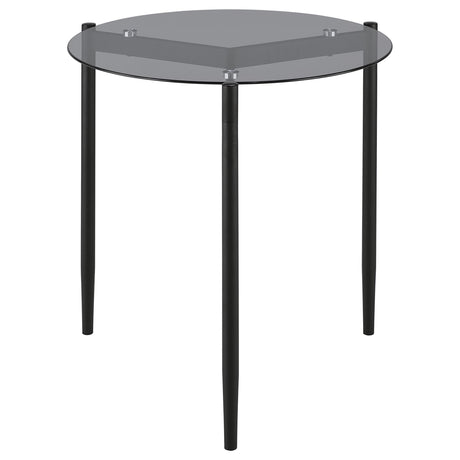 Rosalie Grey 3-piece Round Coffee and End Table Set - Ornate Home