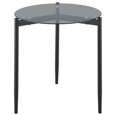 Rosalie Grey End Table - Ornate Home