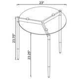 Rosalie Grey End Table - Ornate Home