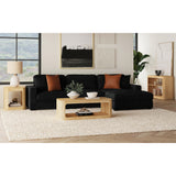 Rosalie Natural 3-Piece Occasional Table Set with Coffee Table, End Table & Sofa Table - Ornate Home