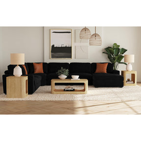 Rosalie Natural 3-Piece Occasional Table Set with Coffee Table & Two End Tables - Ornate Home