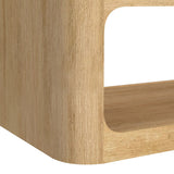 Rosalie Natural 3-Piece Occasional Table Set with Coffee Table & Two End Tables - Ornate Home
