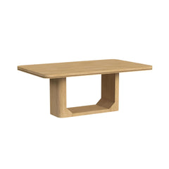 Rosalie Natural 72" Rectangular Dining Table - Ornate Home