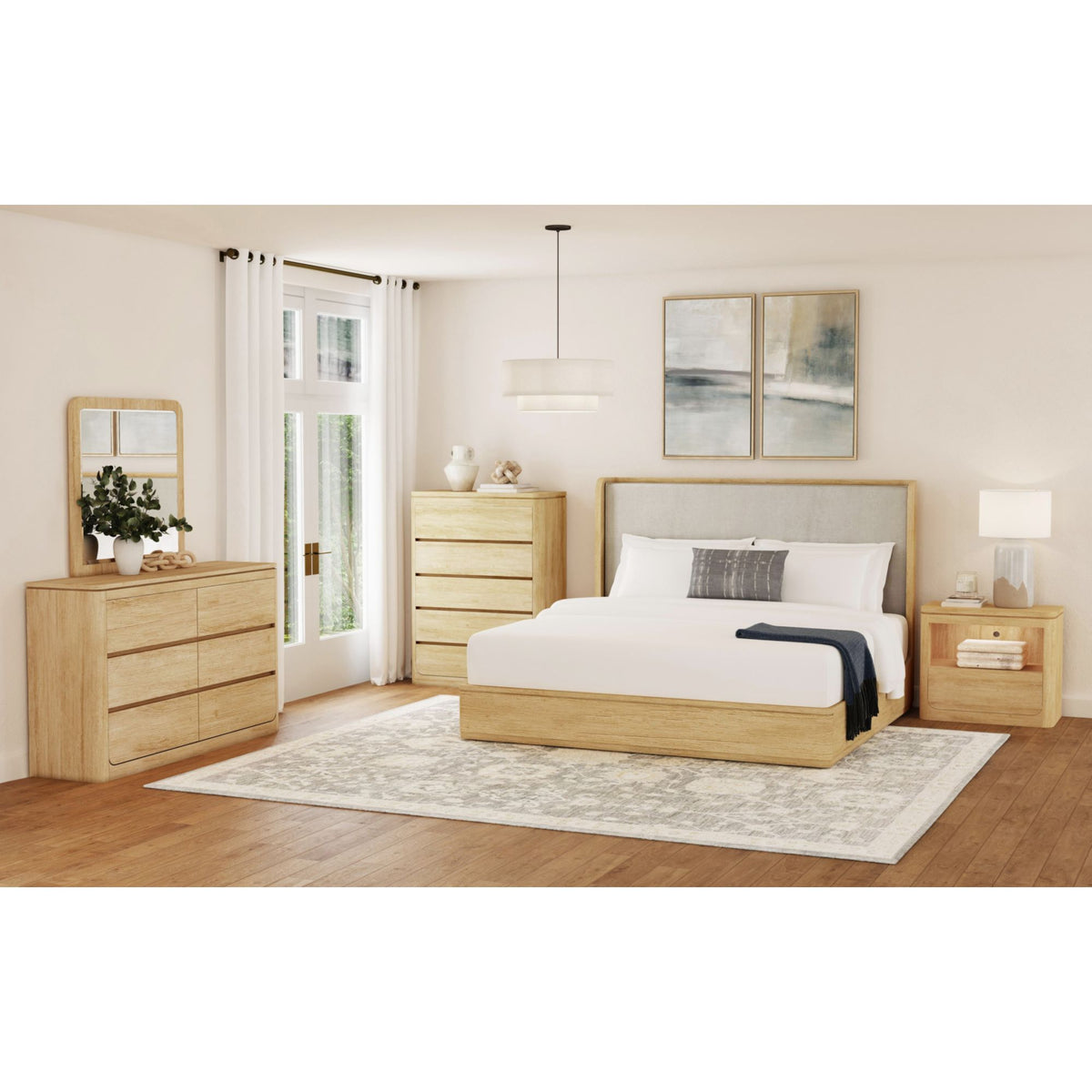 Rosalie Natural Dresser - Ornate Home