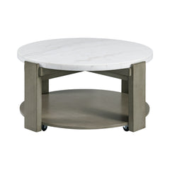 Rosamel Ash Brown Round Coffee Table - Ornate Home